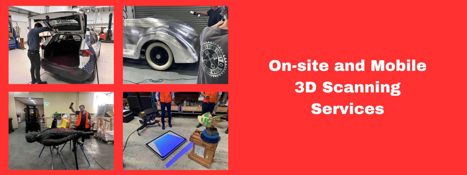 3D Scanning - HP slider&website header